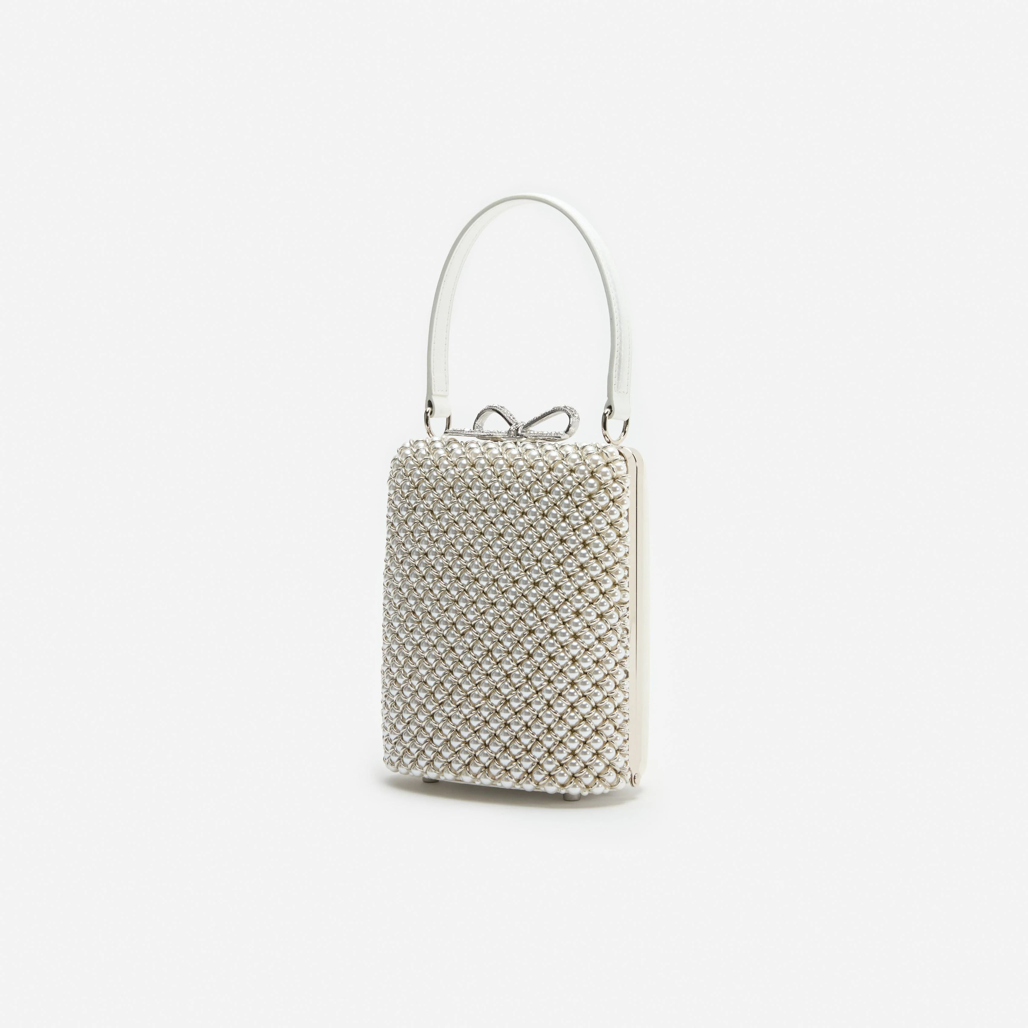 Pearl Embellished Mini Bag - Image 2