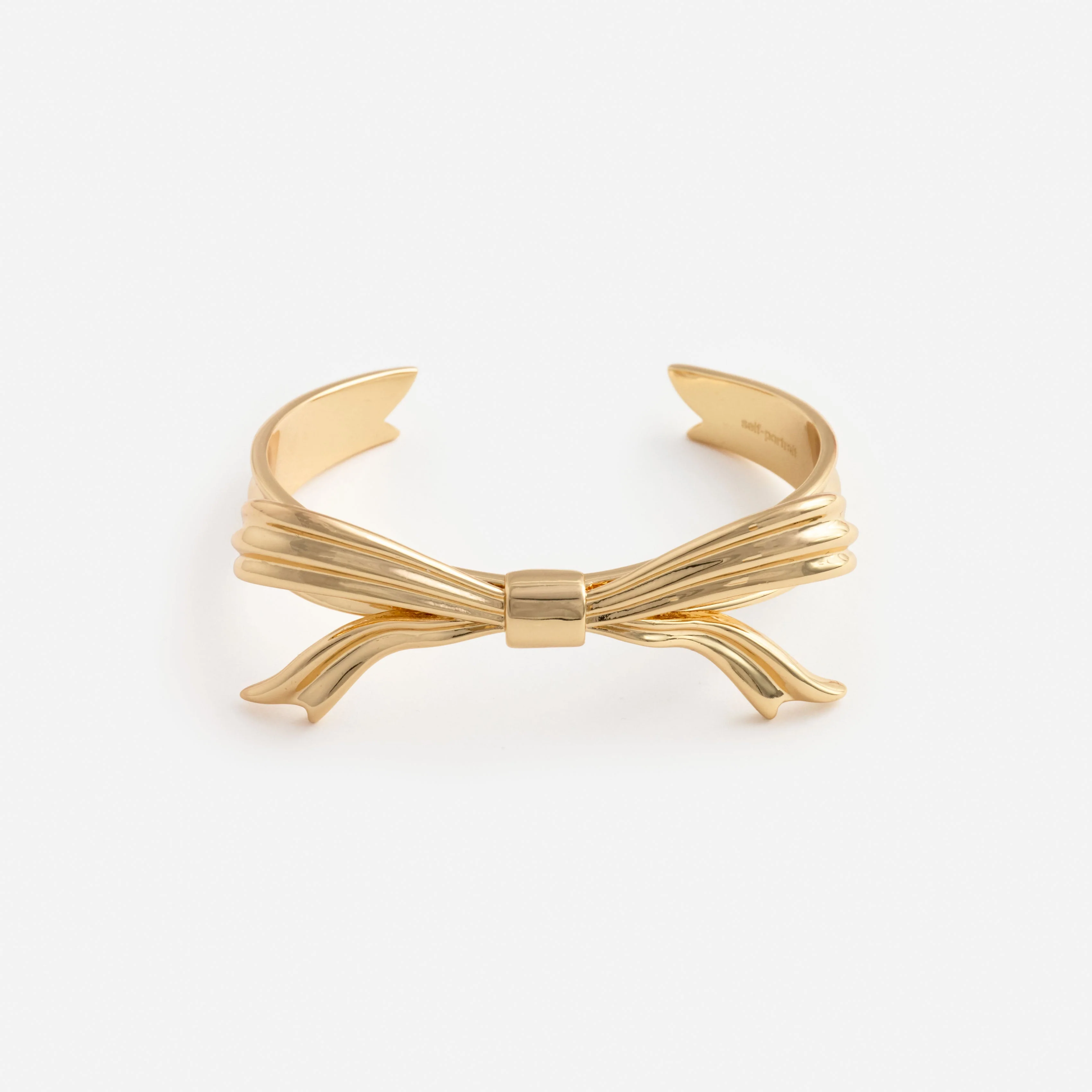 Gold Bow Bangle - Image 3