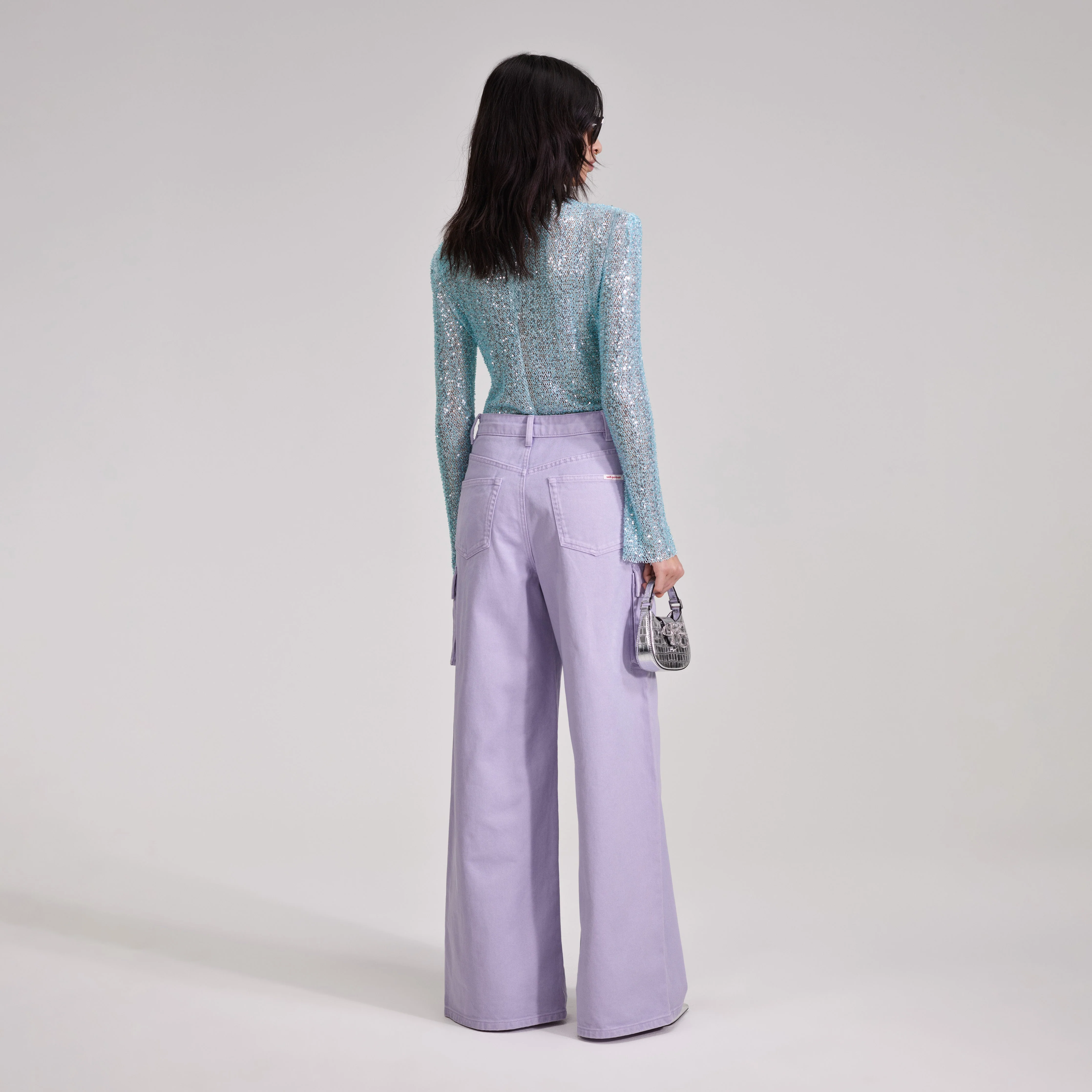 Blue Beaded Top - Image 3