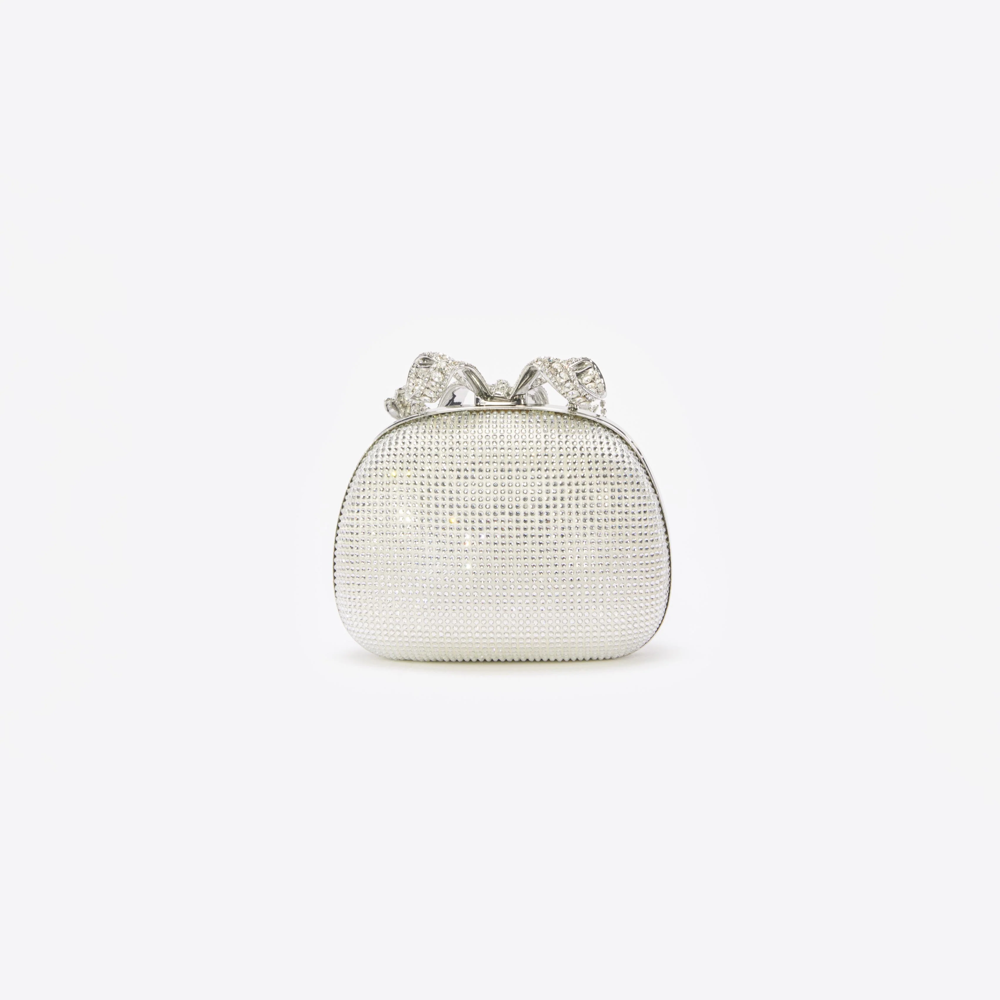Champagne Rhinestone Clutch Bag - Image 3