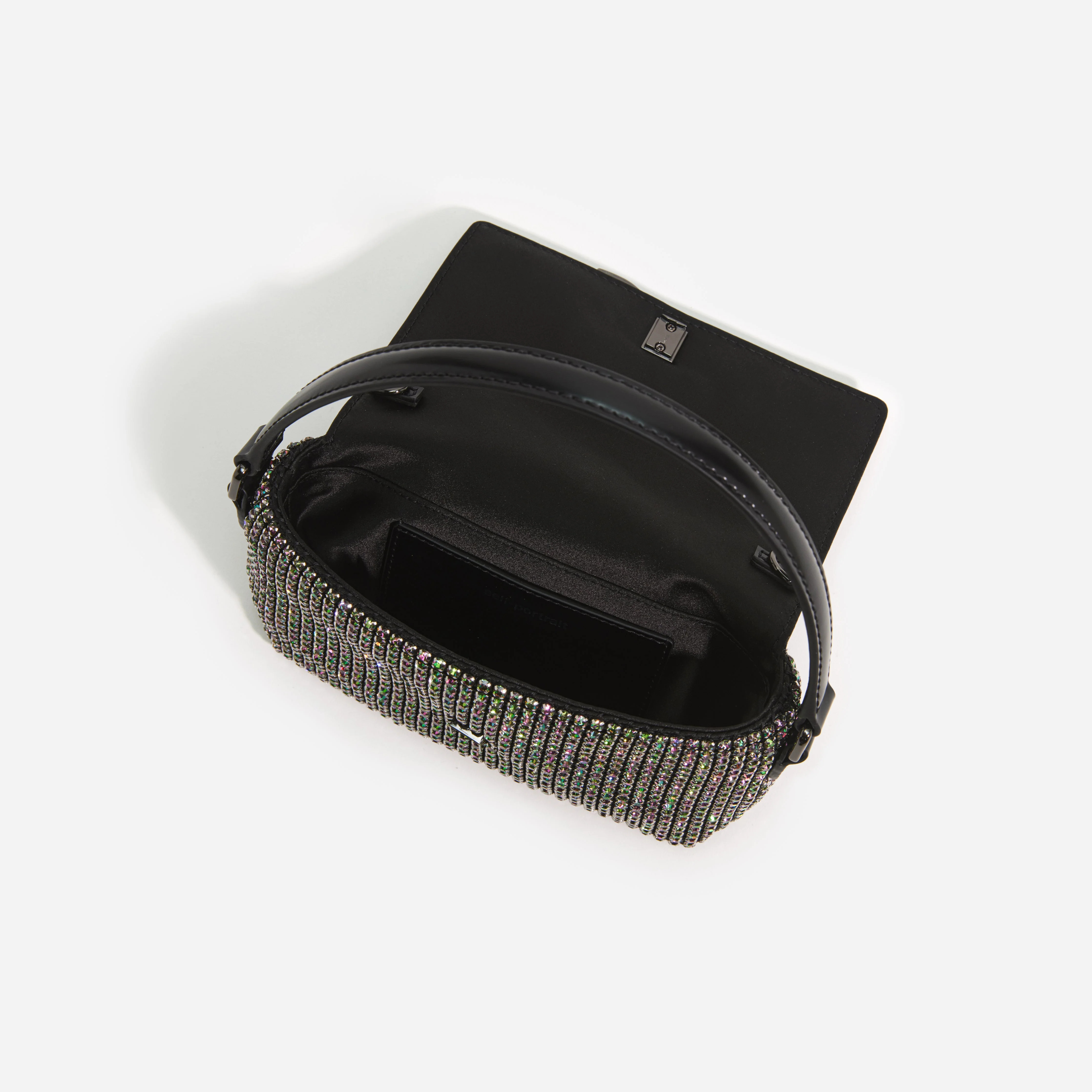 Multi Rhinestone Chainmail Micro Bag - Image 5