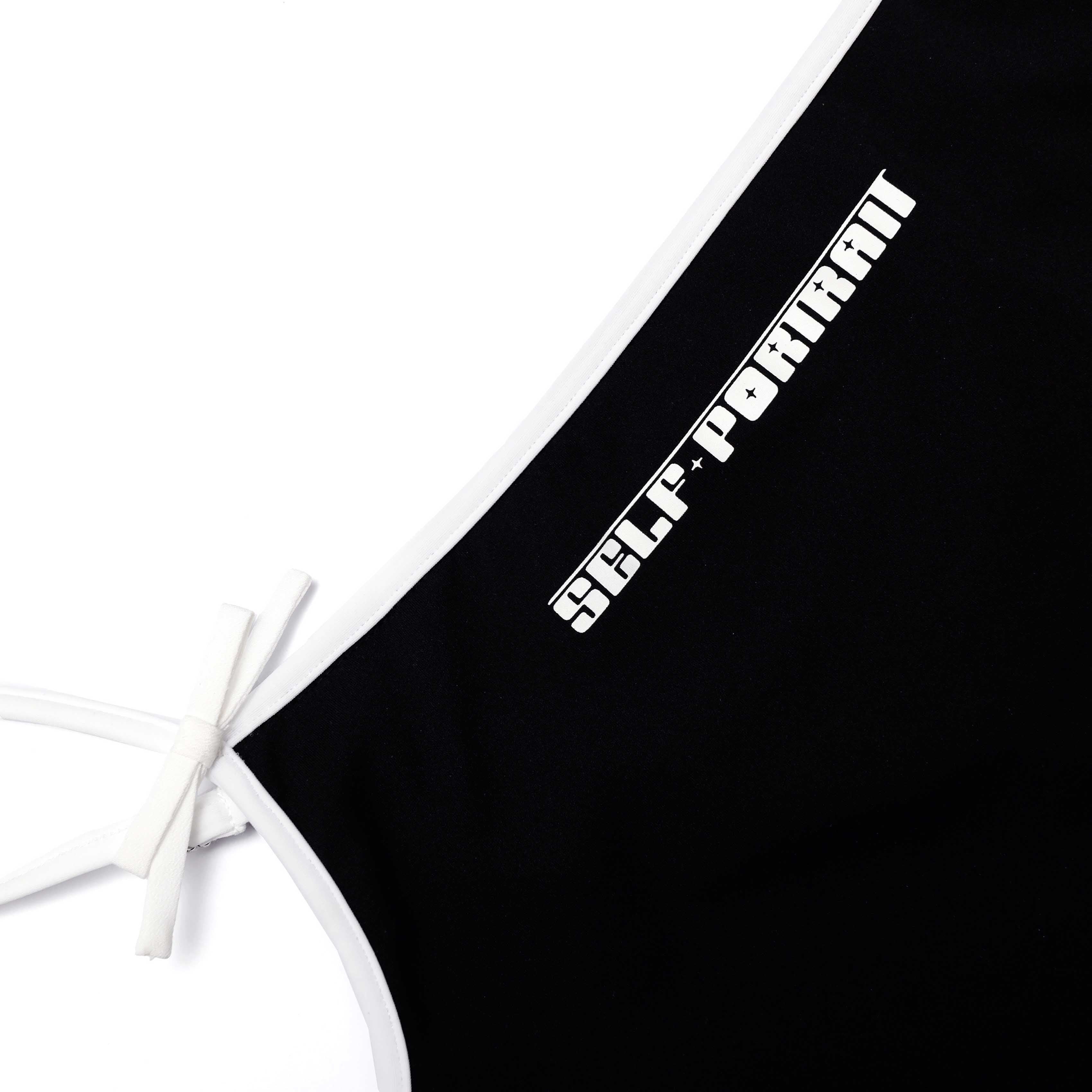 Black Logo Swimsuit - Image 5