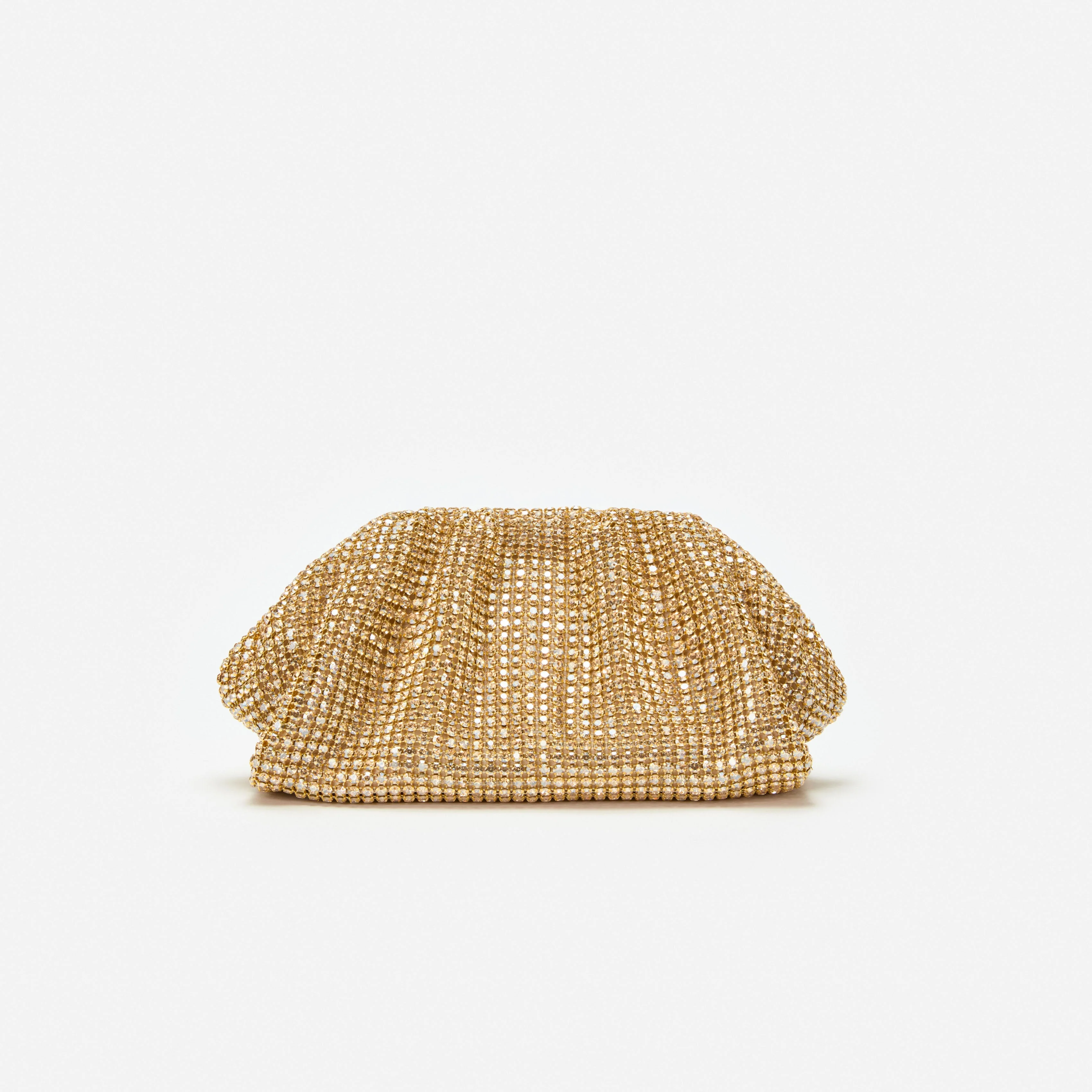 Gold Chainmail  Clutch Bag - Image 2