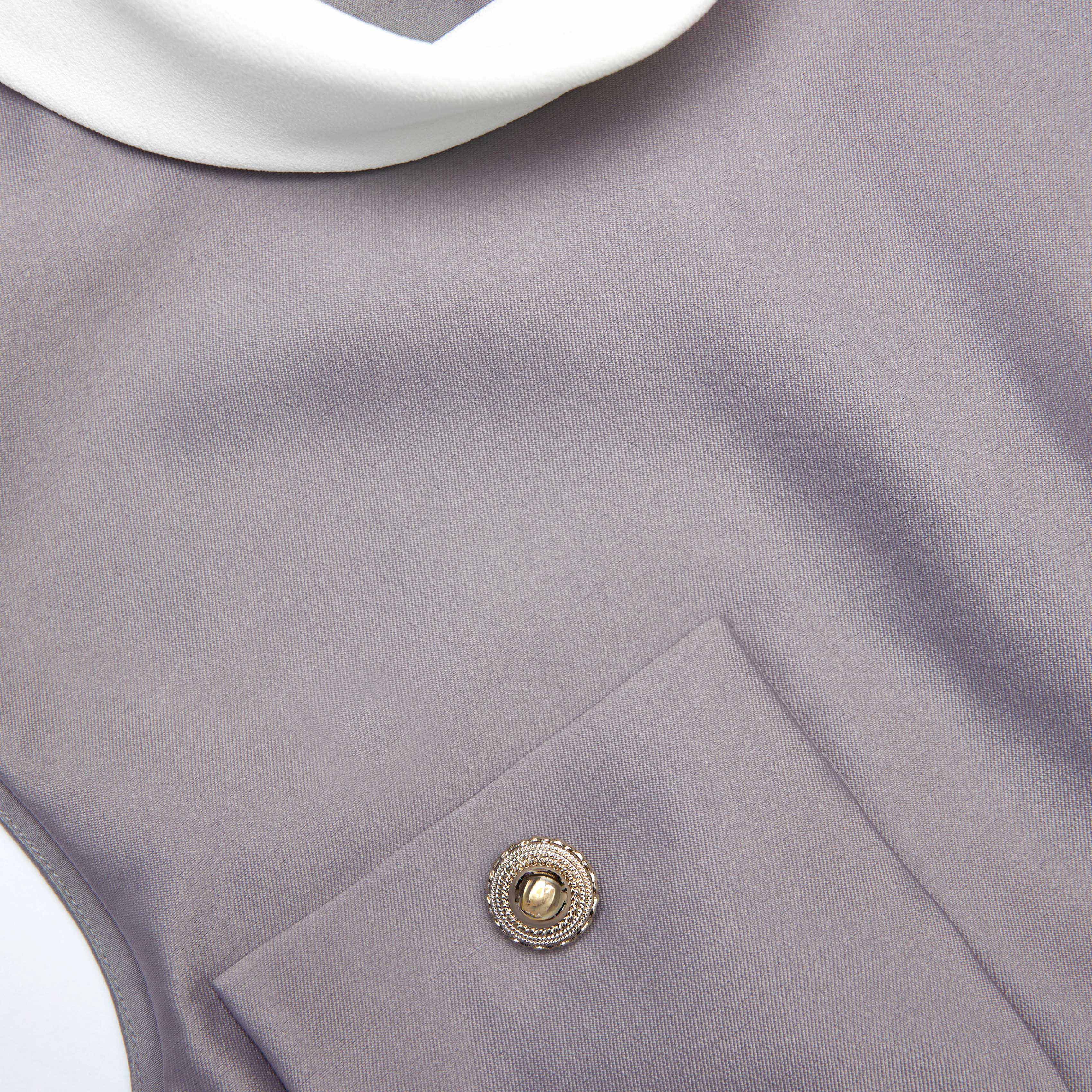 Grey Taffeta Top - Image 5