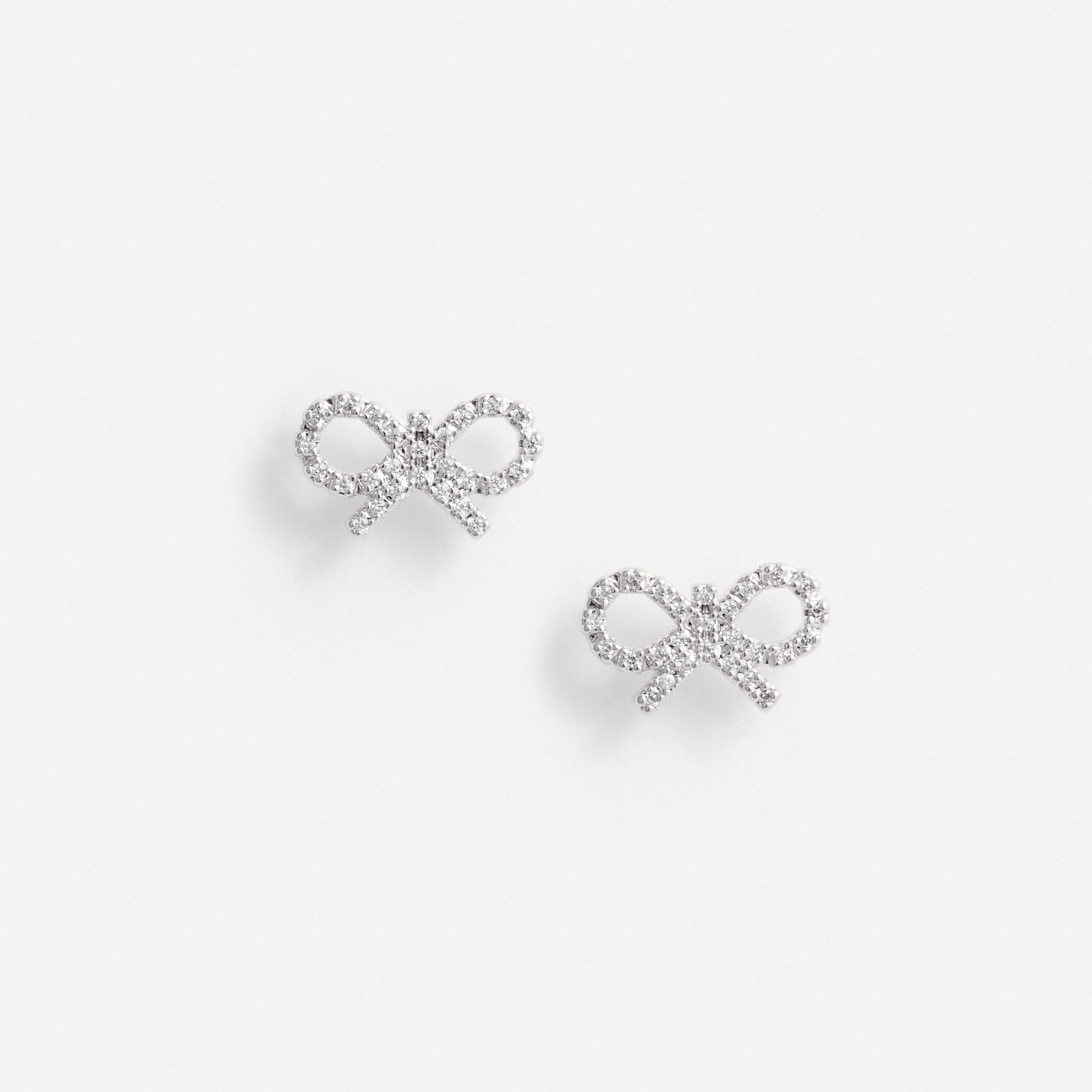 Micro Bow Earrings