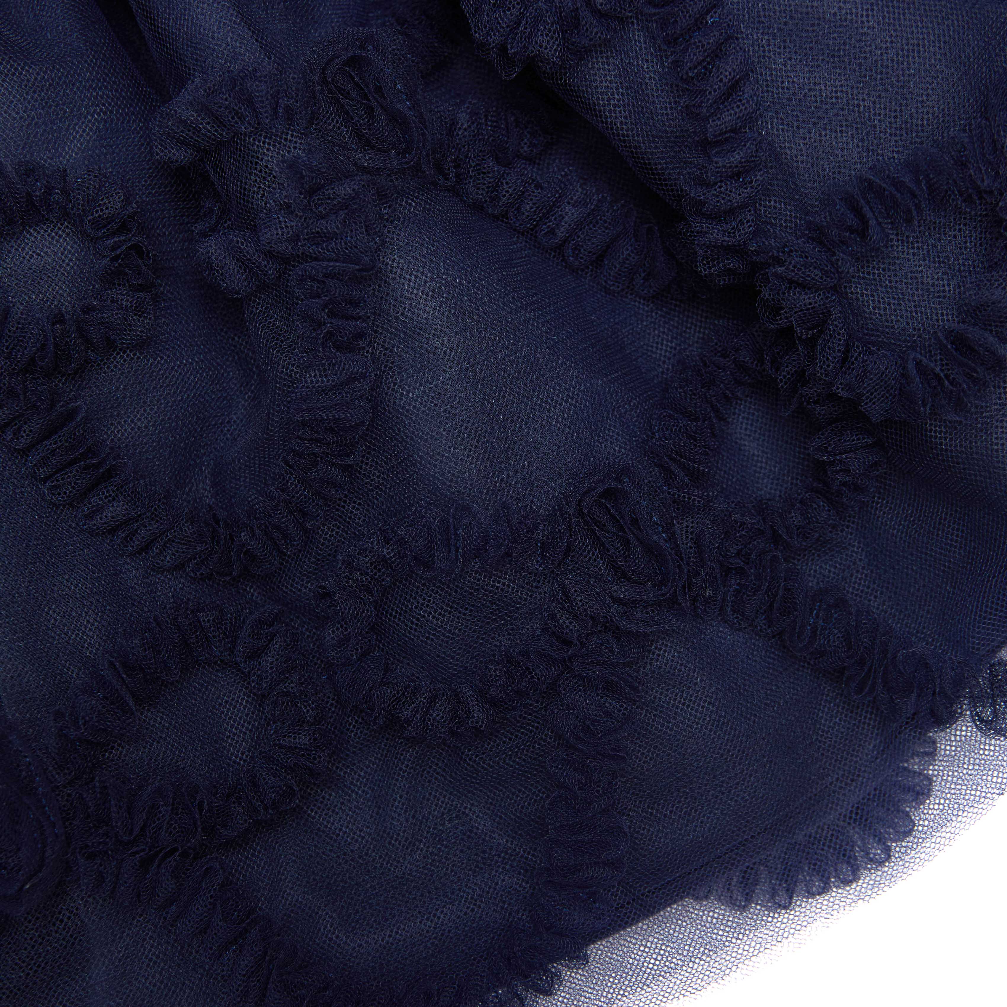 Navy Tulle Bow Skirt - Image 3