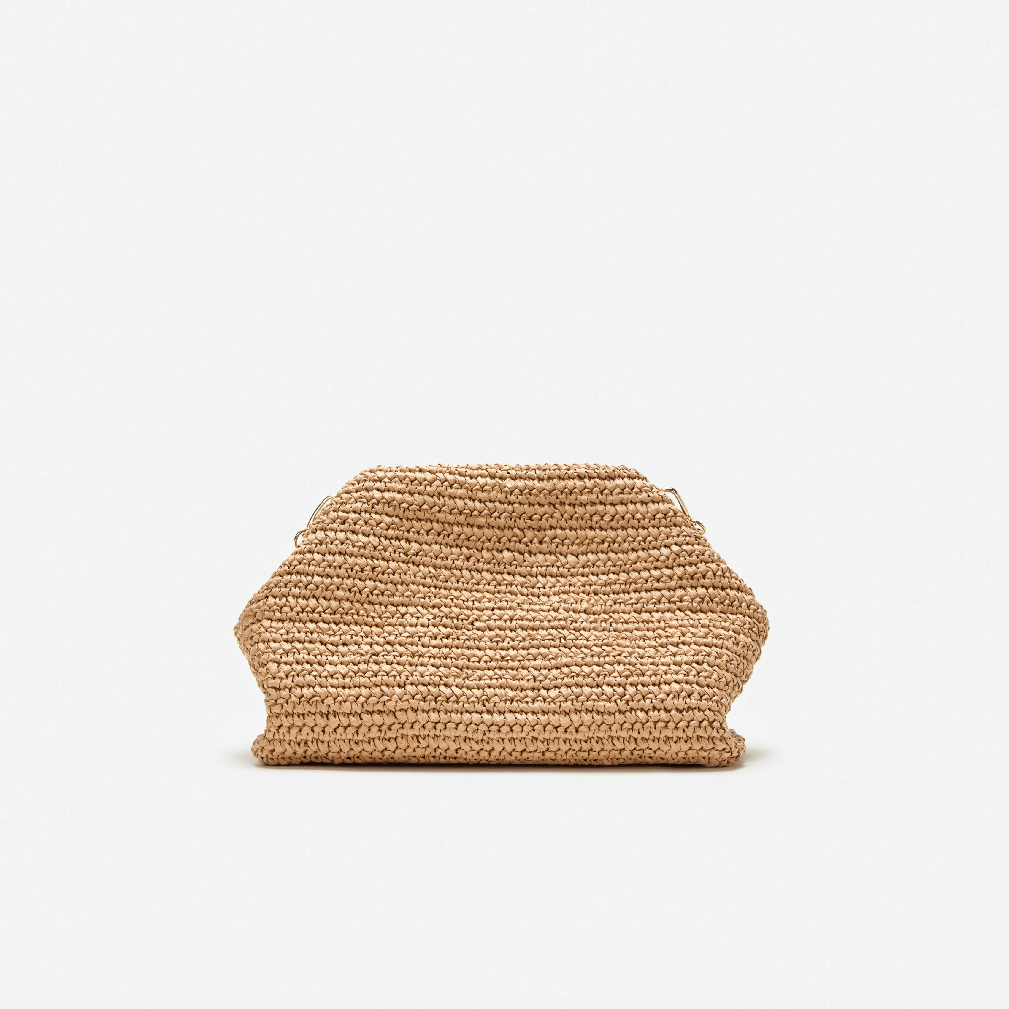 Raffia Charm Shoulder Bag - Image 3