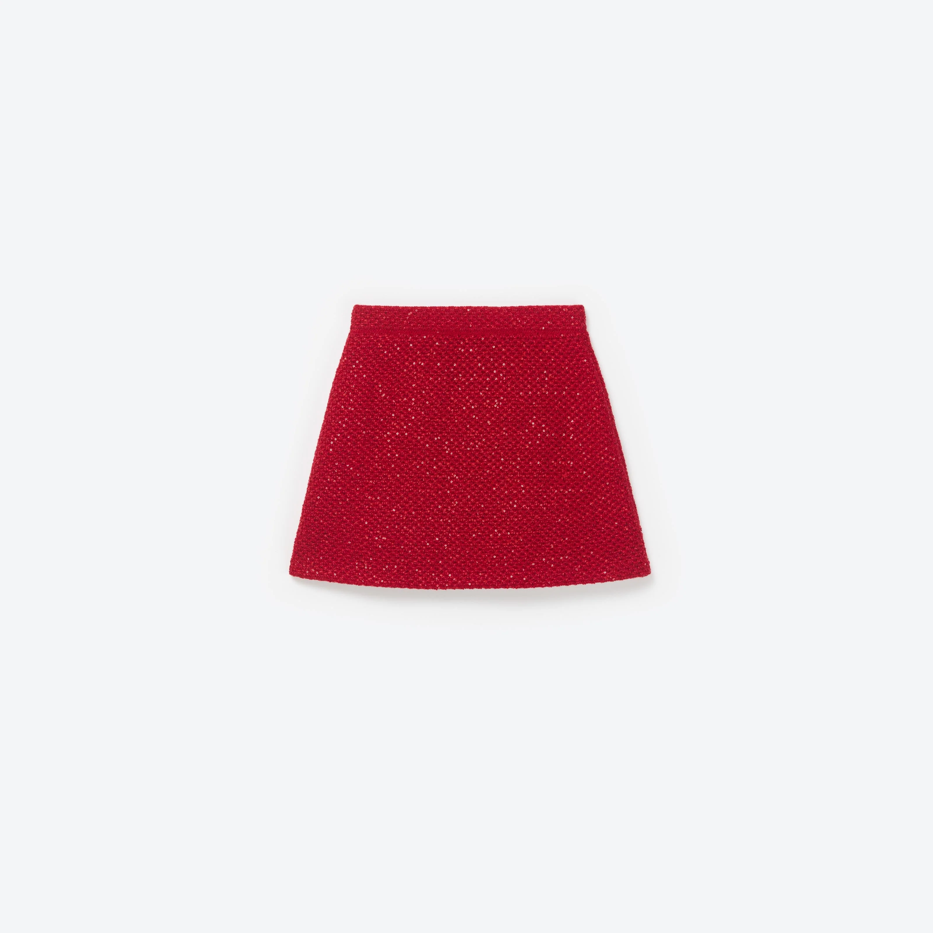 Red Knit Skirt - Image 2