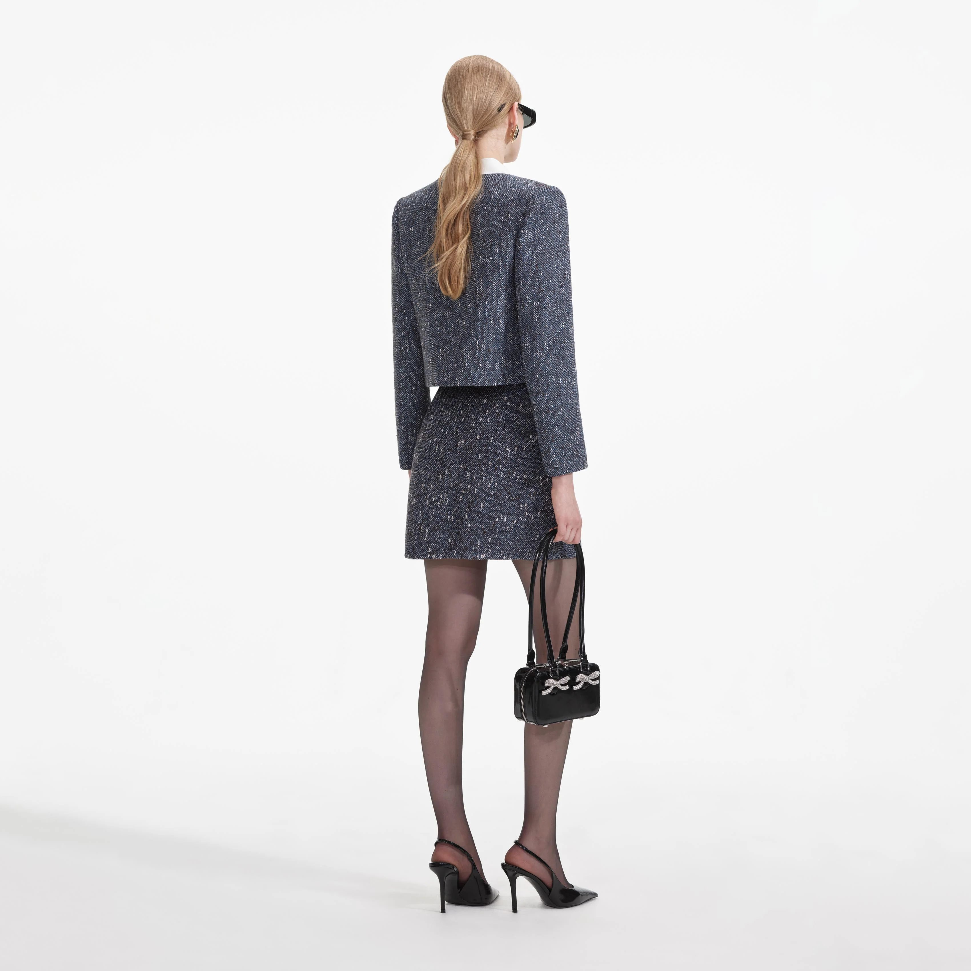 Blue Boucle Jacket - Image 3
