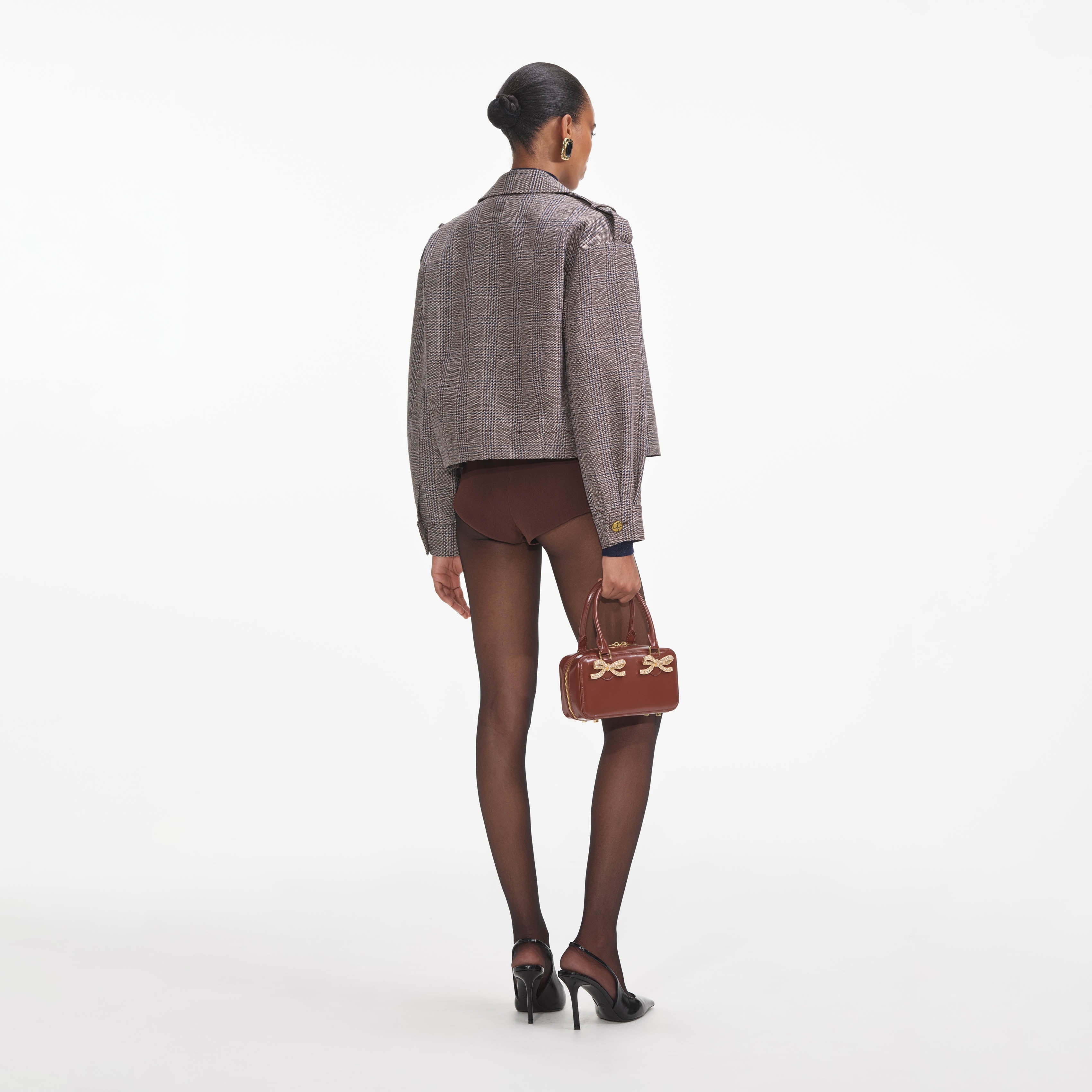 Brown Check Jacket - Image 3