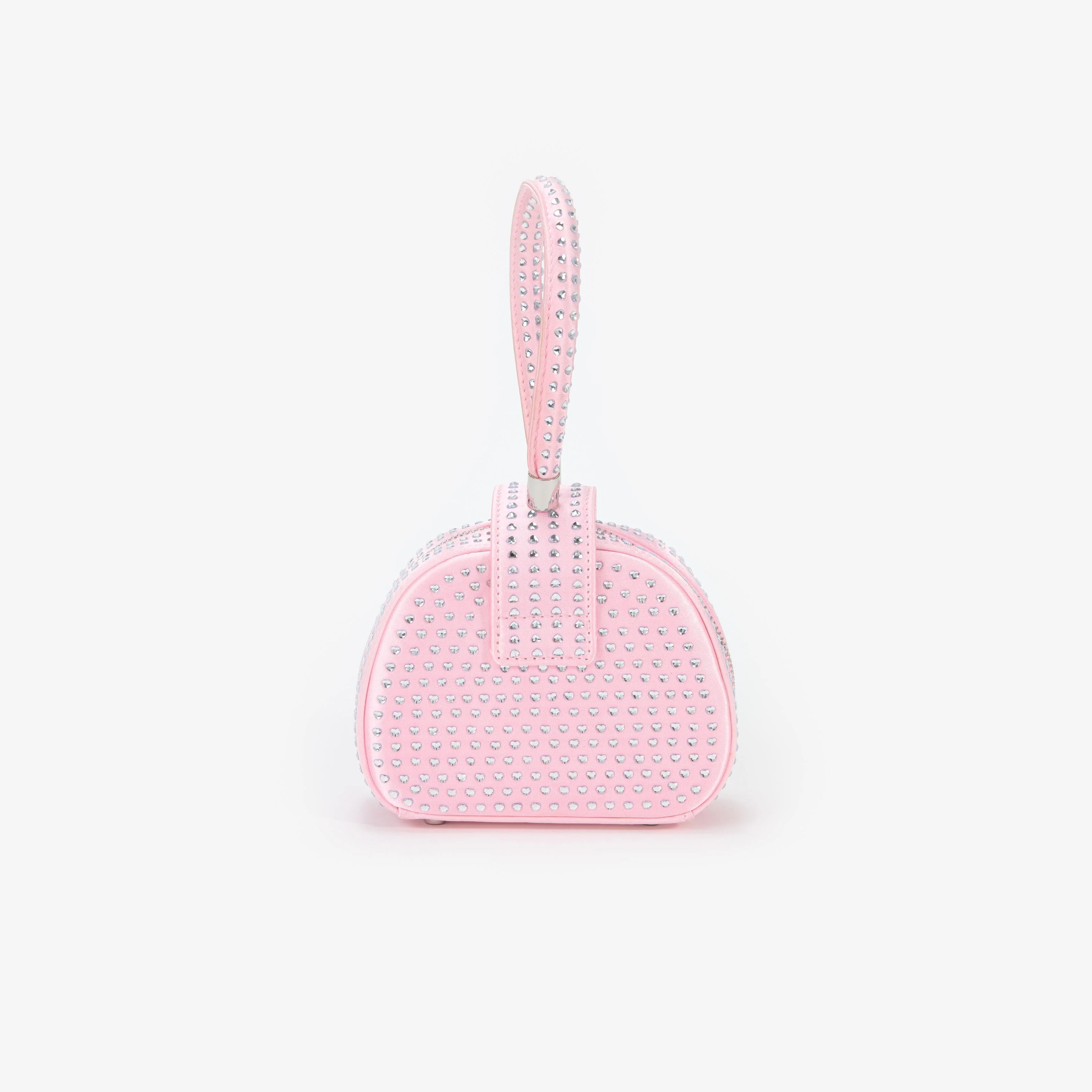 Pink Heart Rhinestone Bag - Image 3