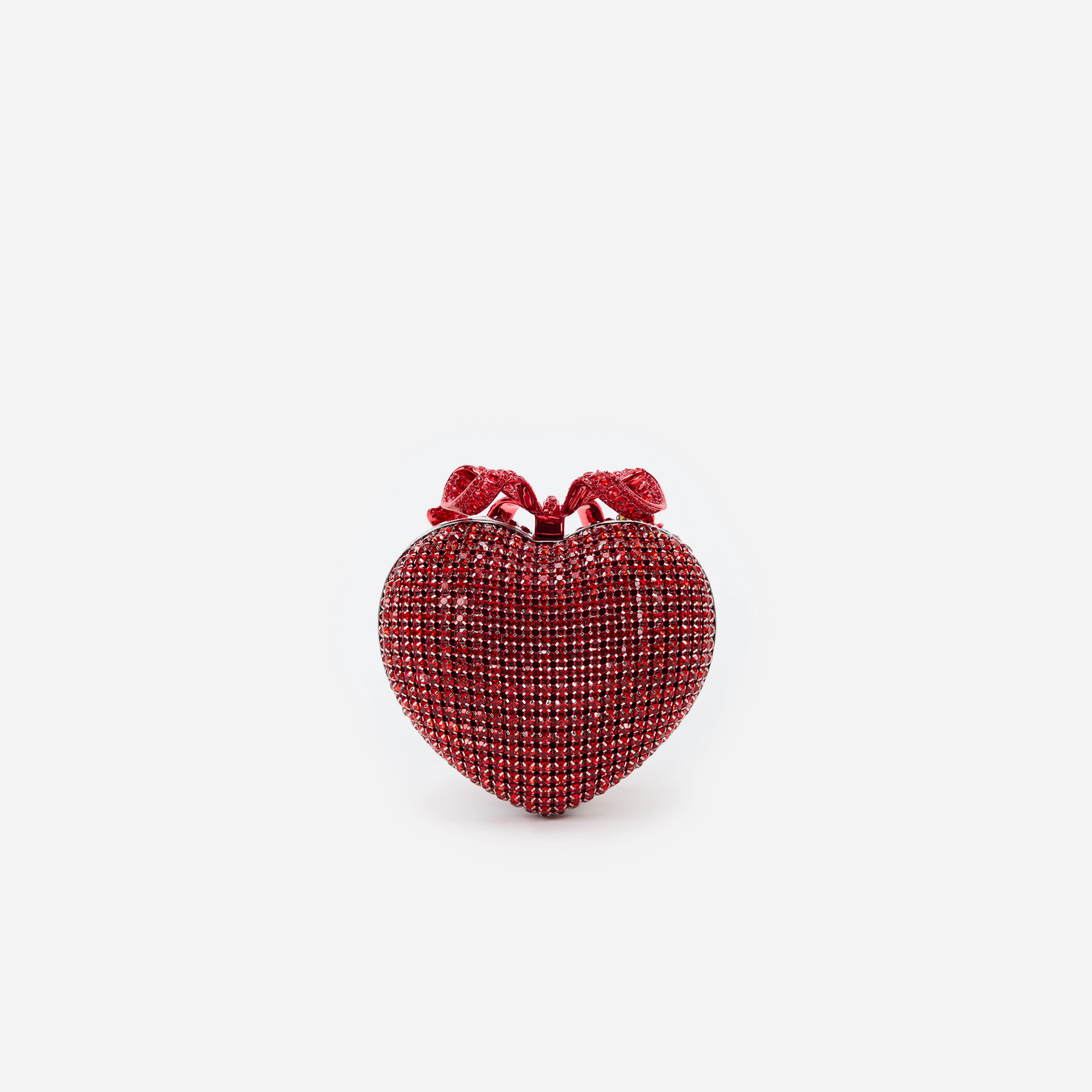 Red Crystal Heart Clutch - Image 3