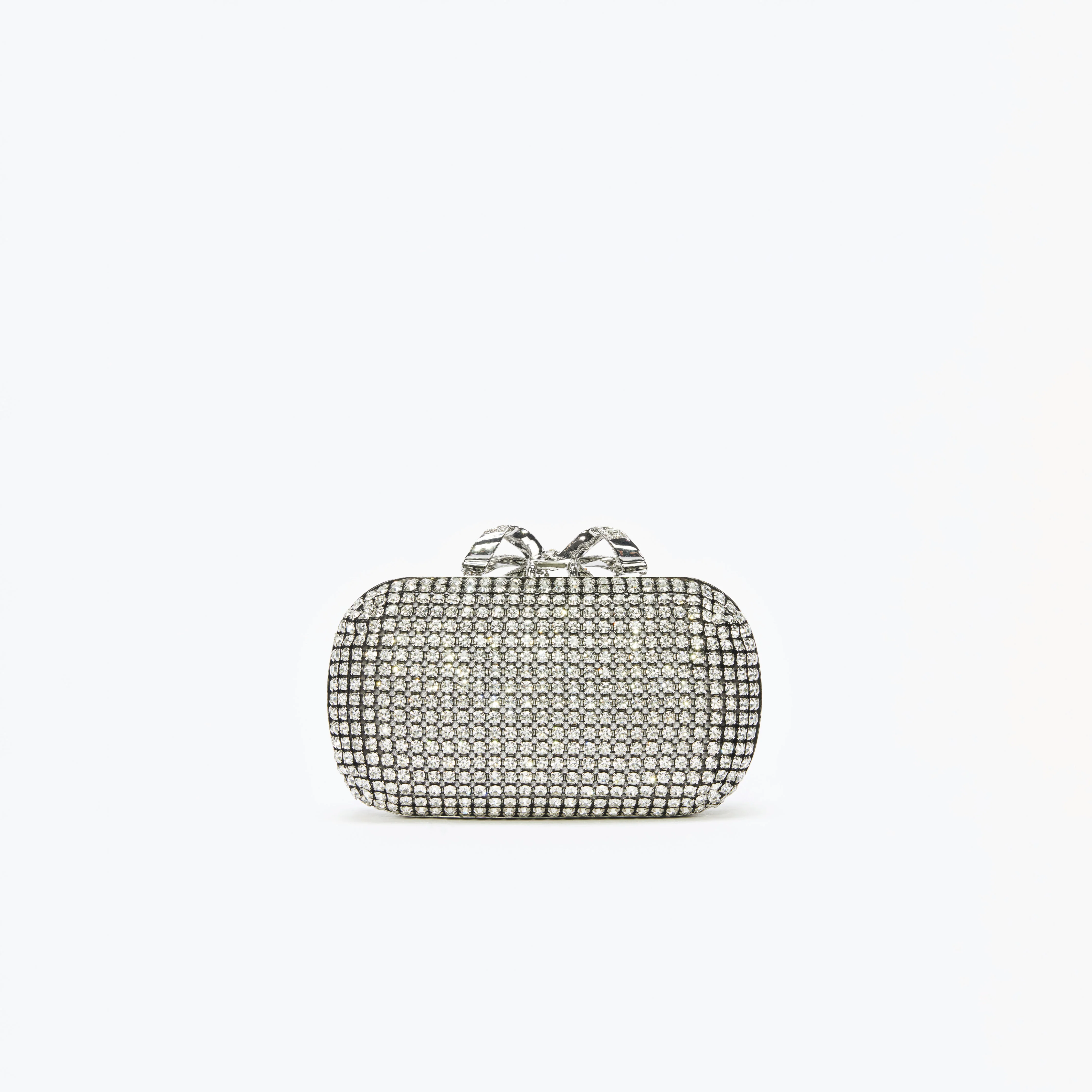 Silver Chainmail Clutch Bag - Image 3