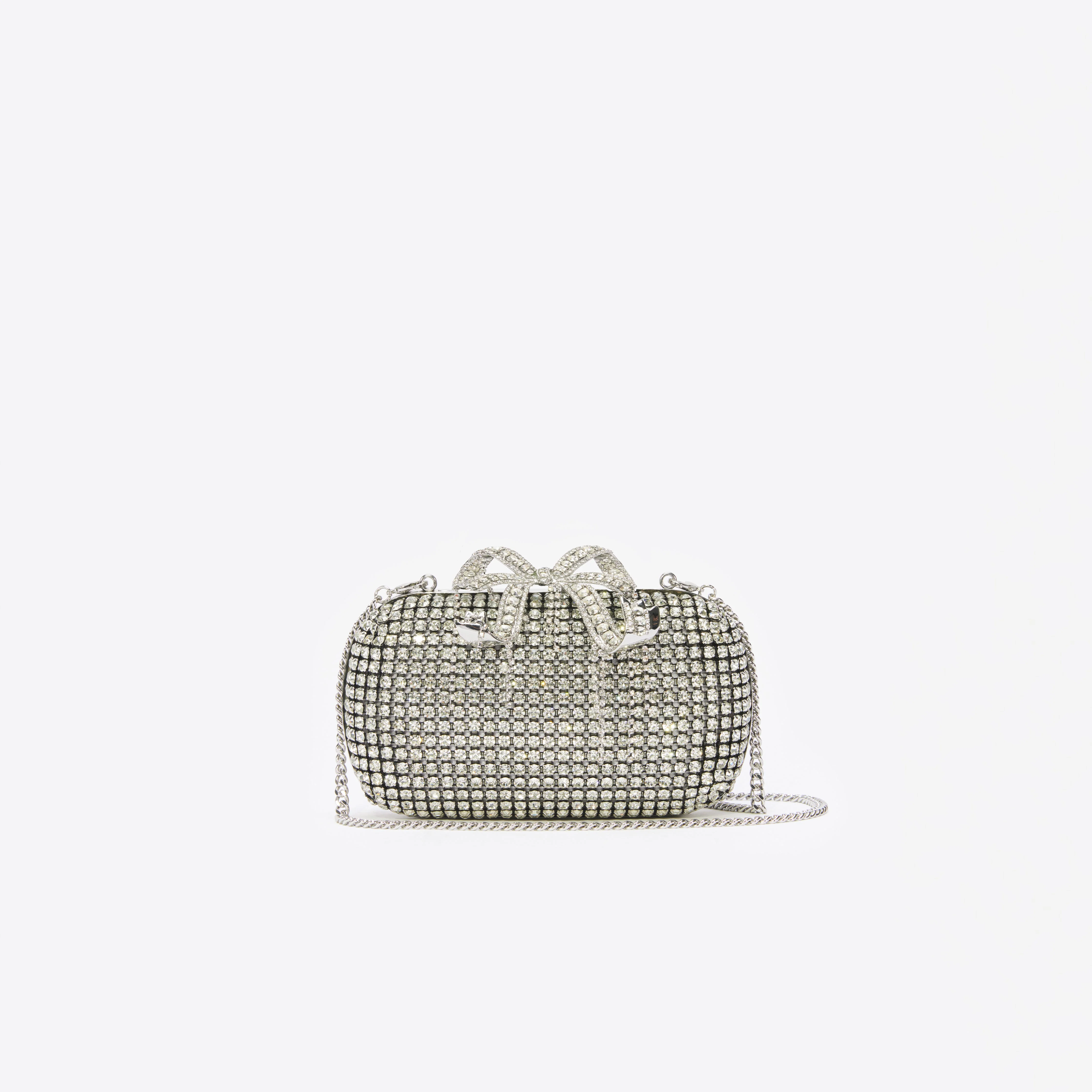 Silver Chainmail Clutch Bag - Image 4