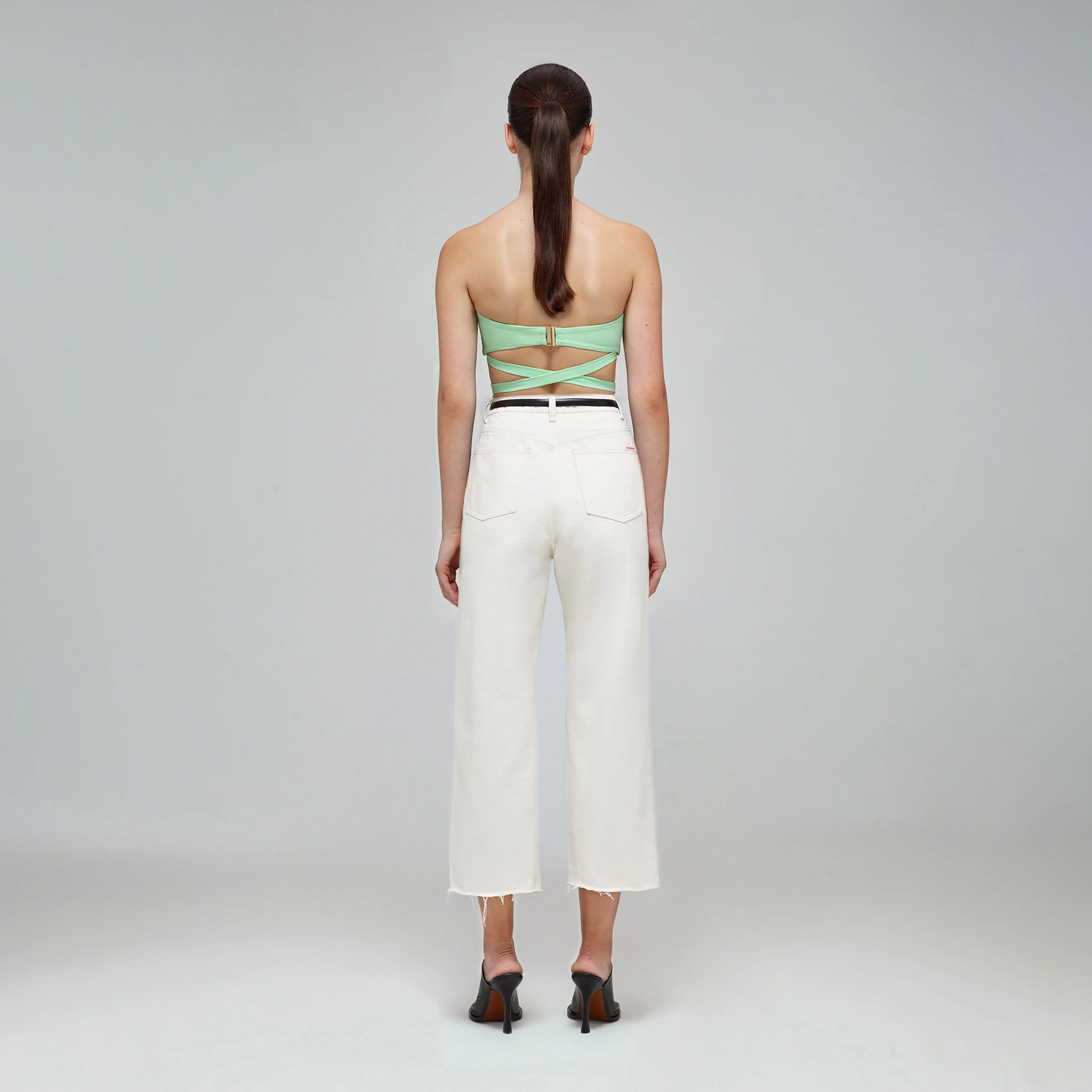 Spearmint Halter Neck Bikini Top - Image 3